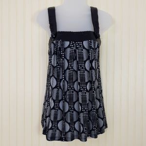 Eyeshadow black and white top size S